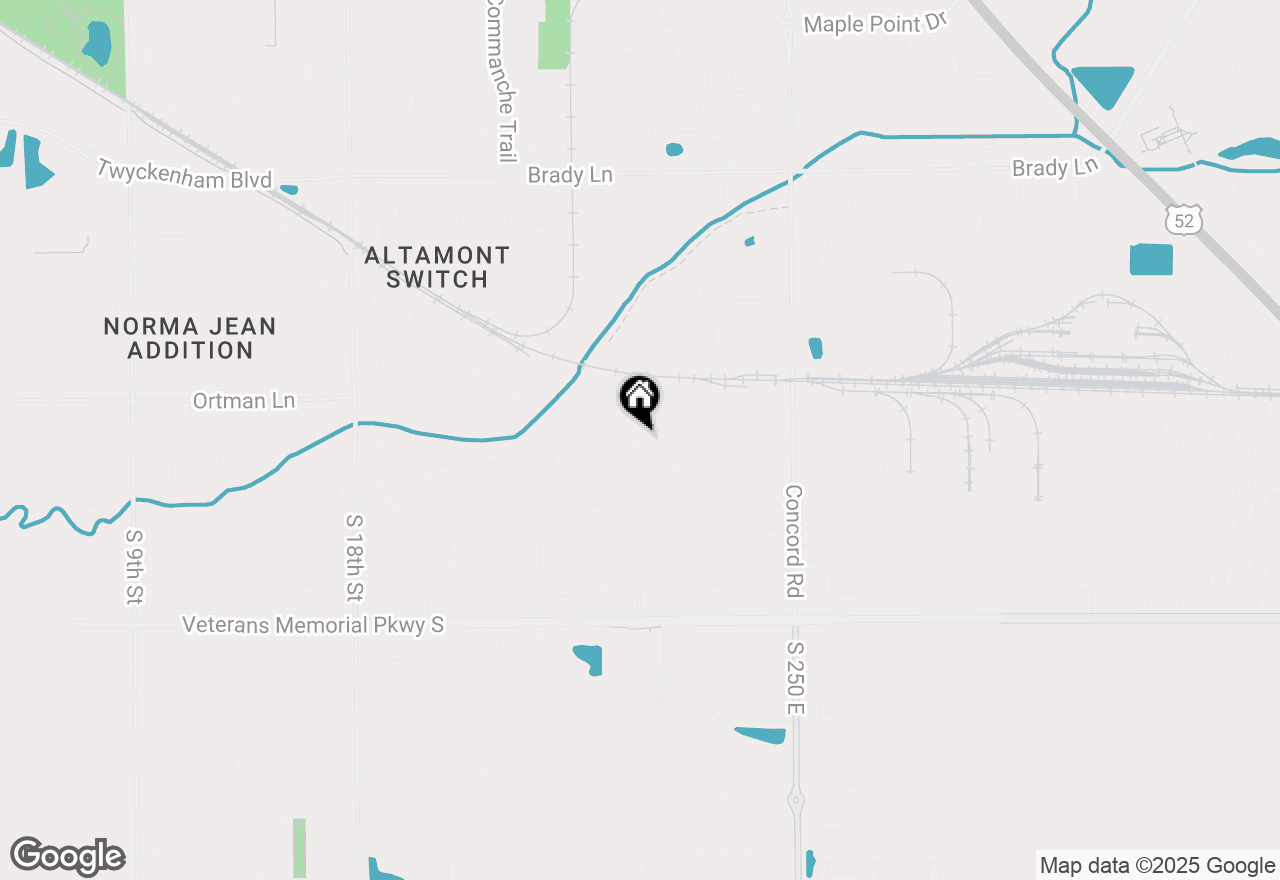 Map of 2910 Bond Drive, Lafayette, IN 47909