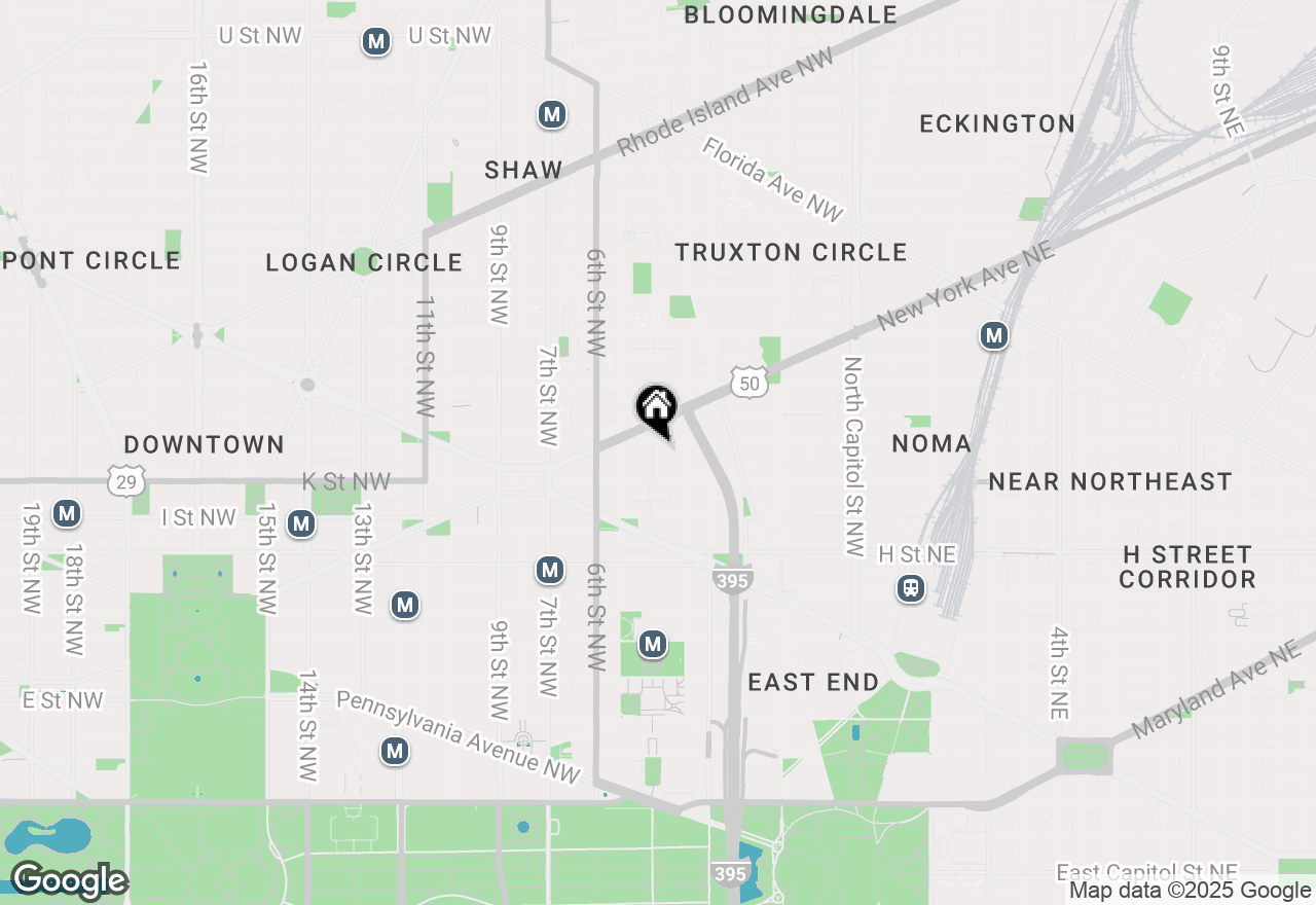 Map of 440 L Street Nw #711, Washington, DC 20001