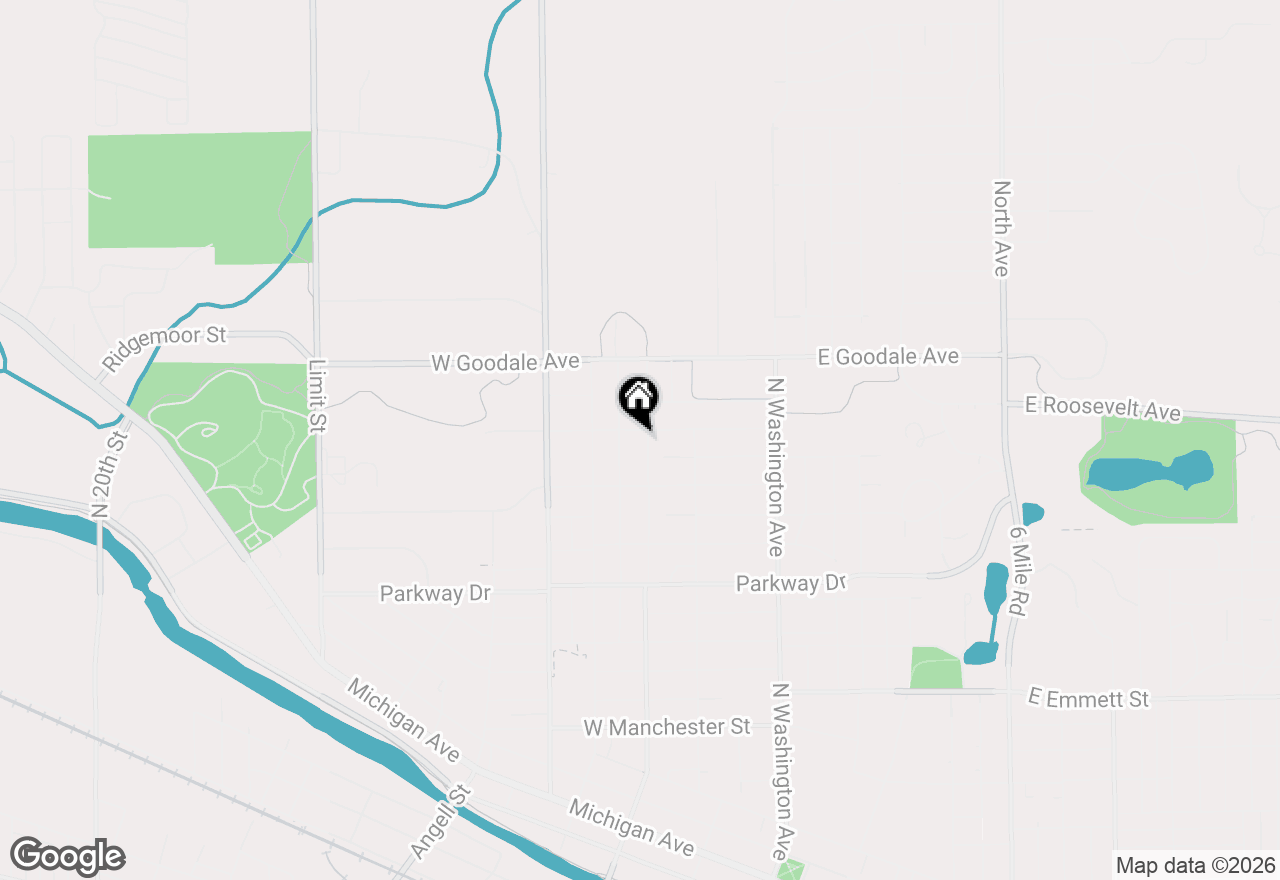 Map of 365 Kendall Street N, Battle Creek, MI 49037