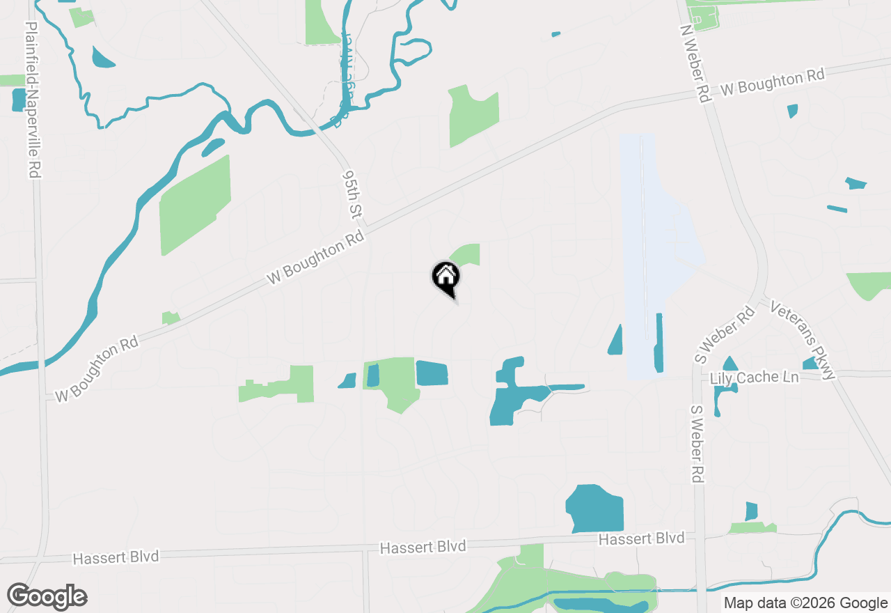 Map of 151 Holly Street, Bolingbrook, IL 60490