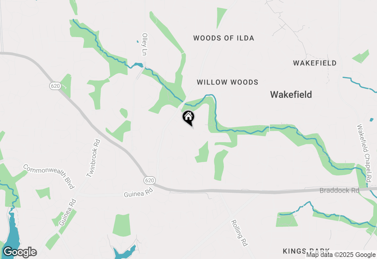 Map of 9112 Cascus Drive, Annandale, VA 22003