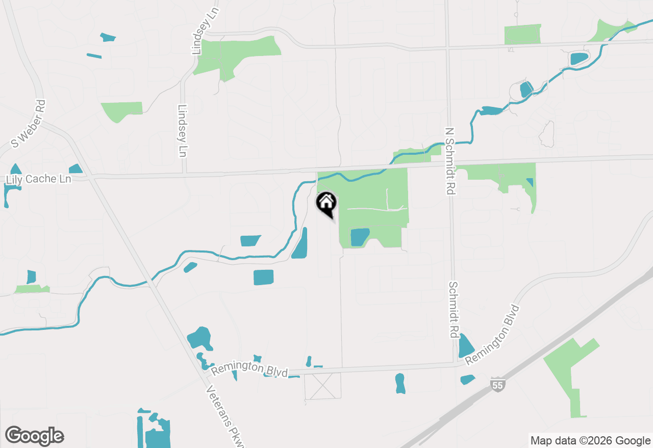 Map of 401 Foxborough Trail, Bolingbrook, IL 60440