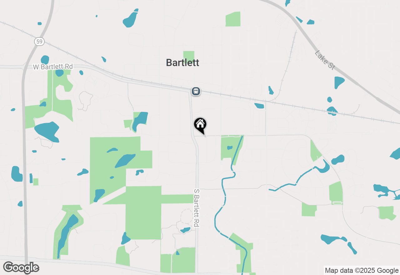 Map of 111 E Devon Avenue, Bartlett, IL 60103