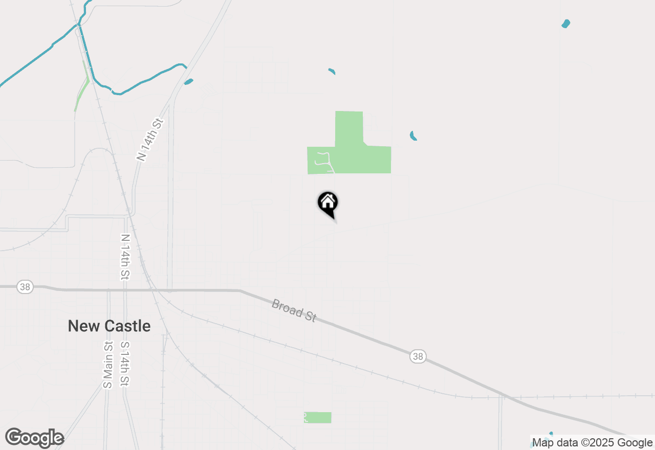 Map of 000 N 28th Street, New Castle, IN 47362