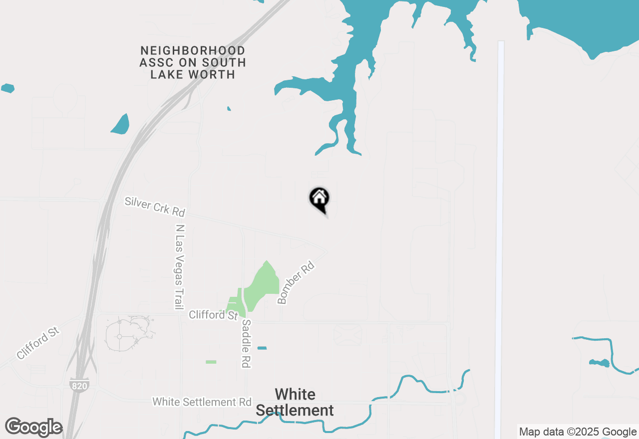 Map of 841 Mccully Street, White Settlement, TX 76108