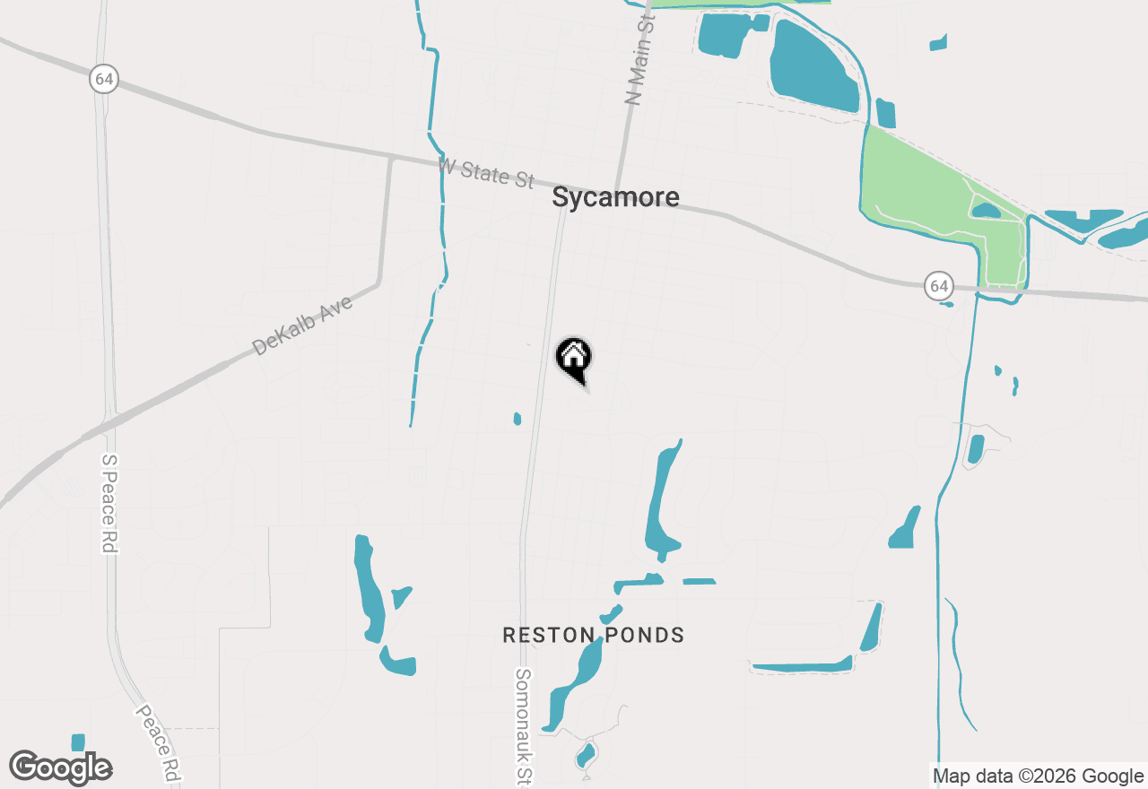 Map of 163 Mclaren Drive N #163, Sycamore, IL 60178