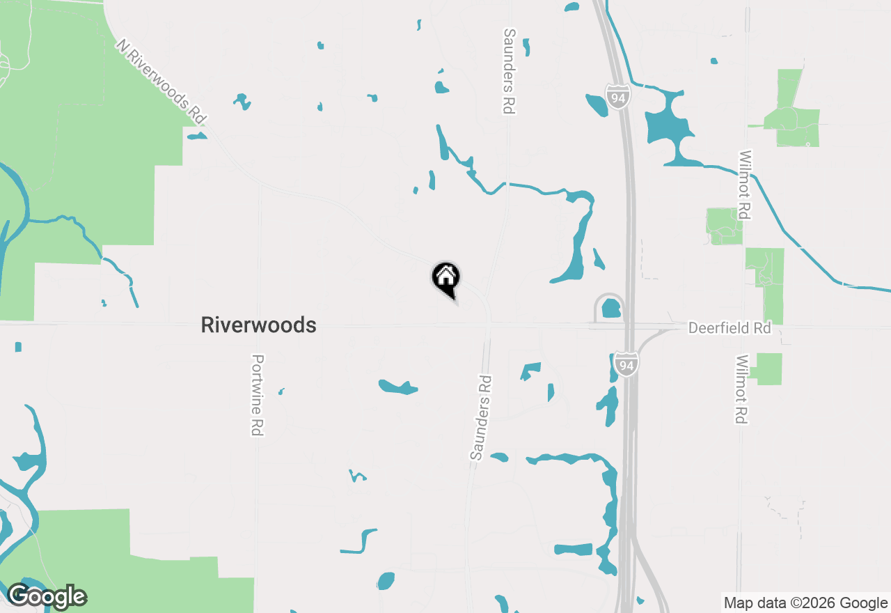 Map of 19 Big Oak Lane, Riverwoods, IL 60015