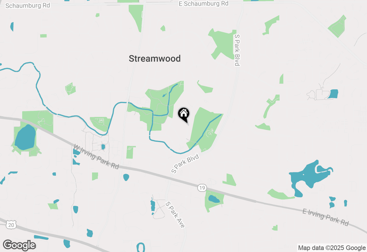 Map of 715 Lincolnwood Drive, Streamwood, IL 60107