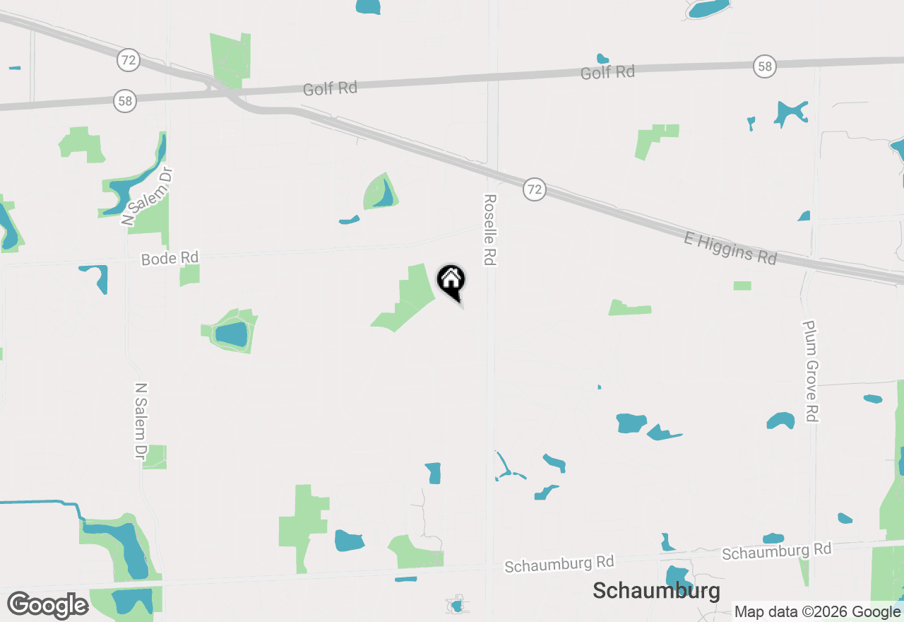 Map of 100 Des Plaines Lane, Hoffman Estates, IL 60169