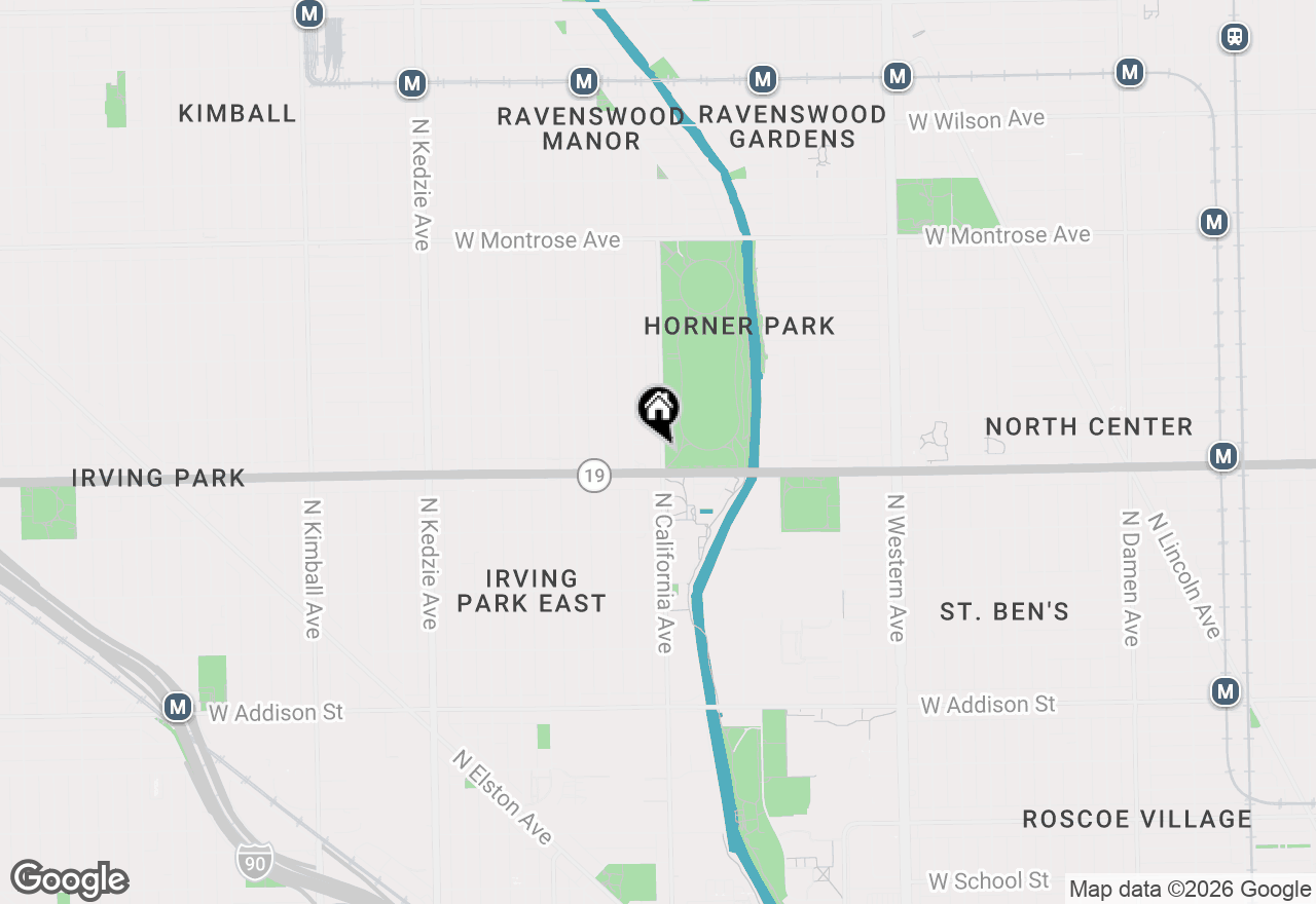 Map of 4020 N California Avenue #3, Chicago, IL 60618