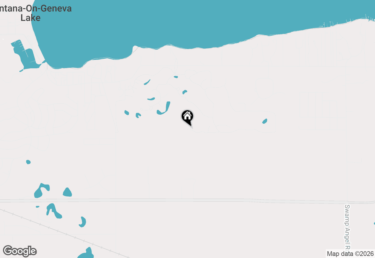 Map of 410 Deerpath W, Fontana, WI 53125