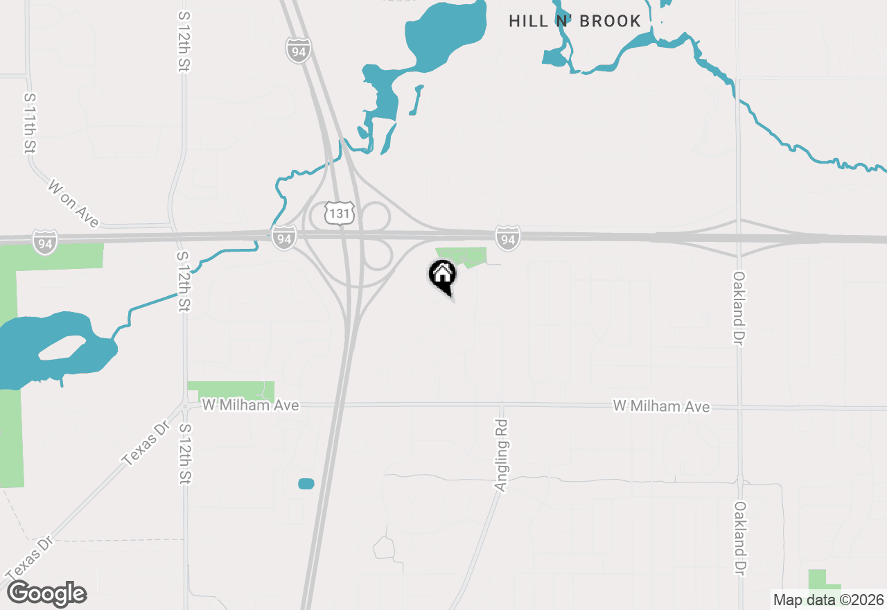 Map of 3595 Candler Court, Portage, MI 49024