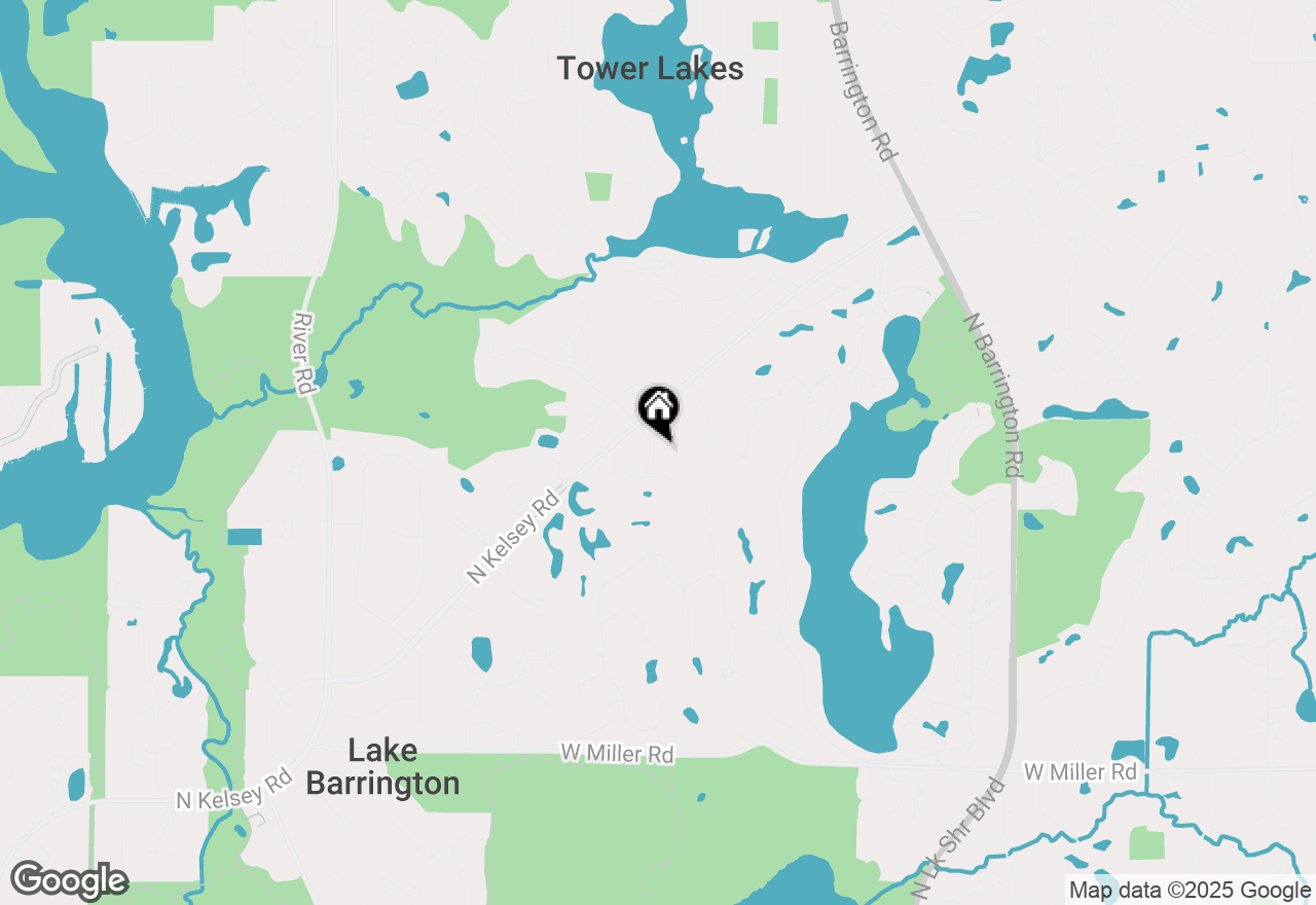 Map of 23 White Pine Drive, Lake Barrington, IL 60010