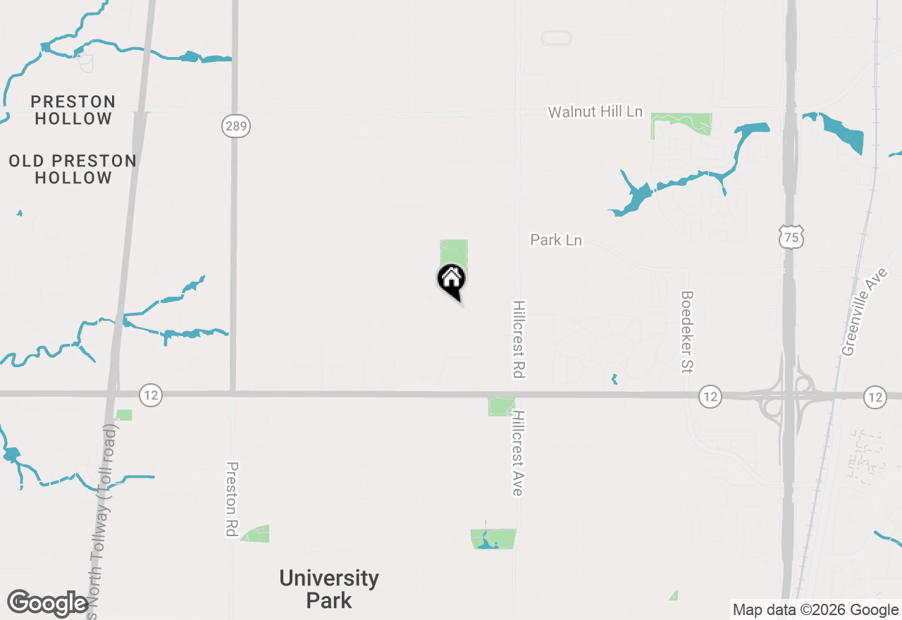 Map of 6615 Northwood Road, Dallas, TX 75225