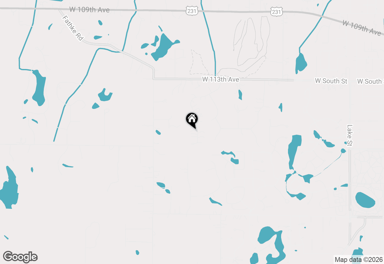 Map of 11606 Westvalley Drive, Crown Point, IN 46307