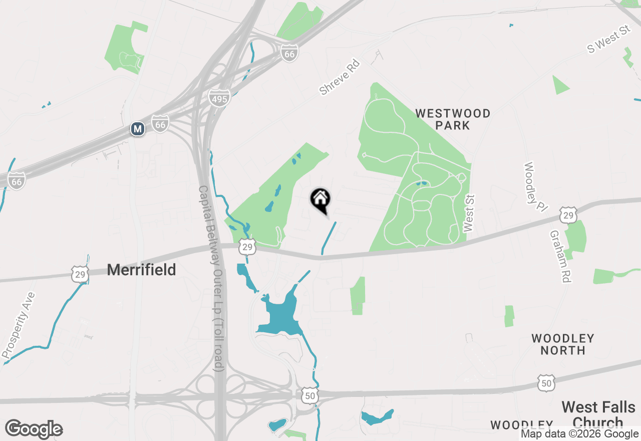 Map of 7807 Snead Lane, Falls Church, VA 22043