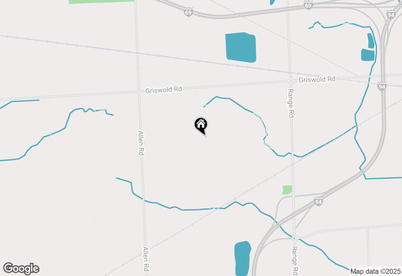 Map of 1830 Leland Road, Kimball, MI 48074