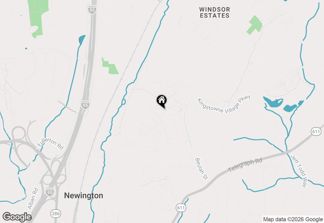 Map of 6603 Netties Lane #1701, Alexandria, VA 22315