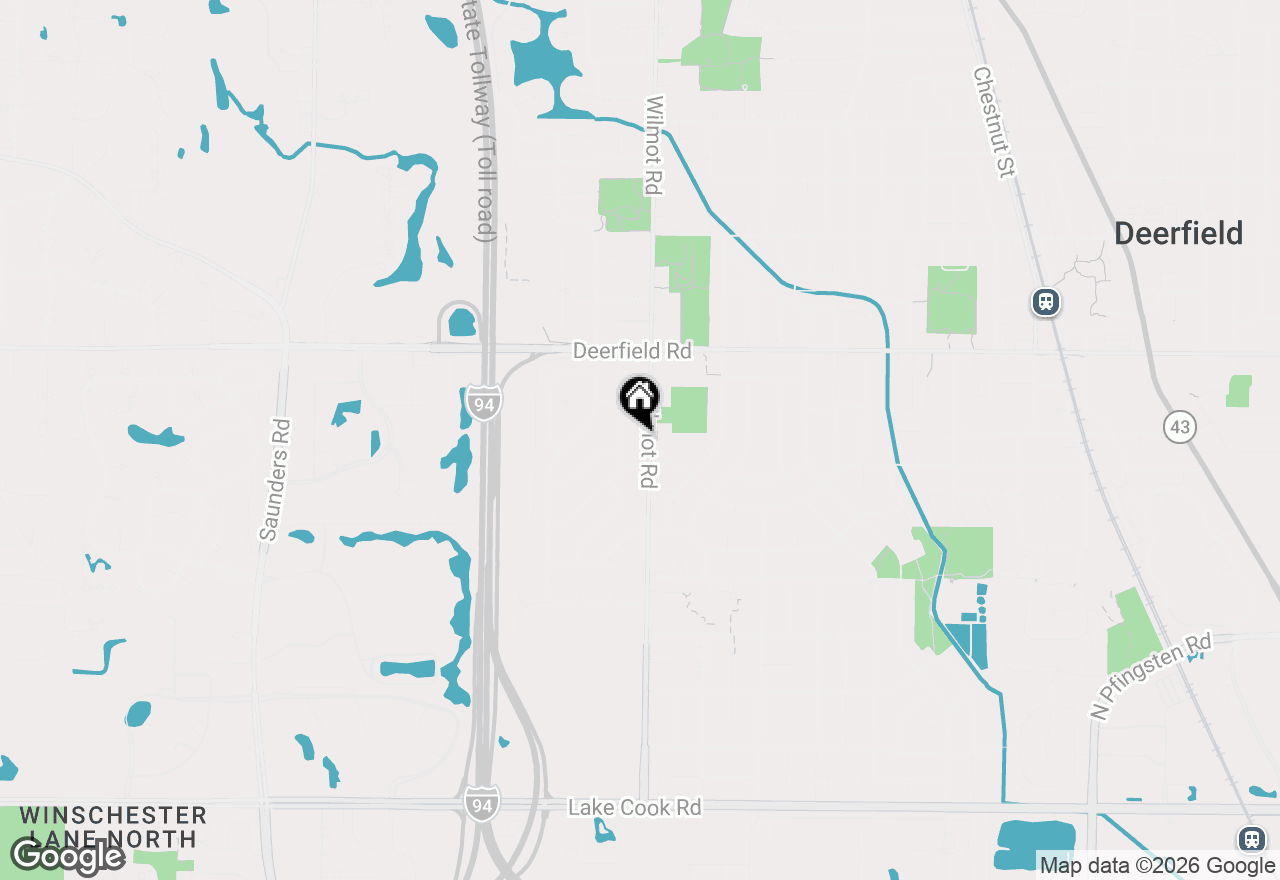 Map of 640 Wilmot Road, Deerfield, IL 60015