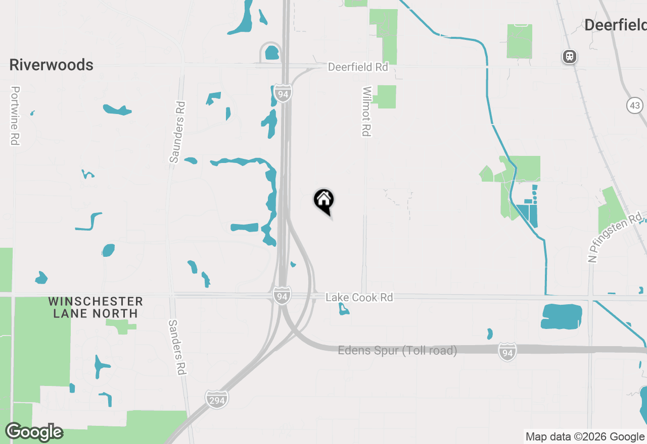 Map of 1755 Lewis Drive, Deerfield, IL 60015