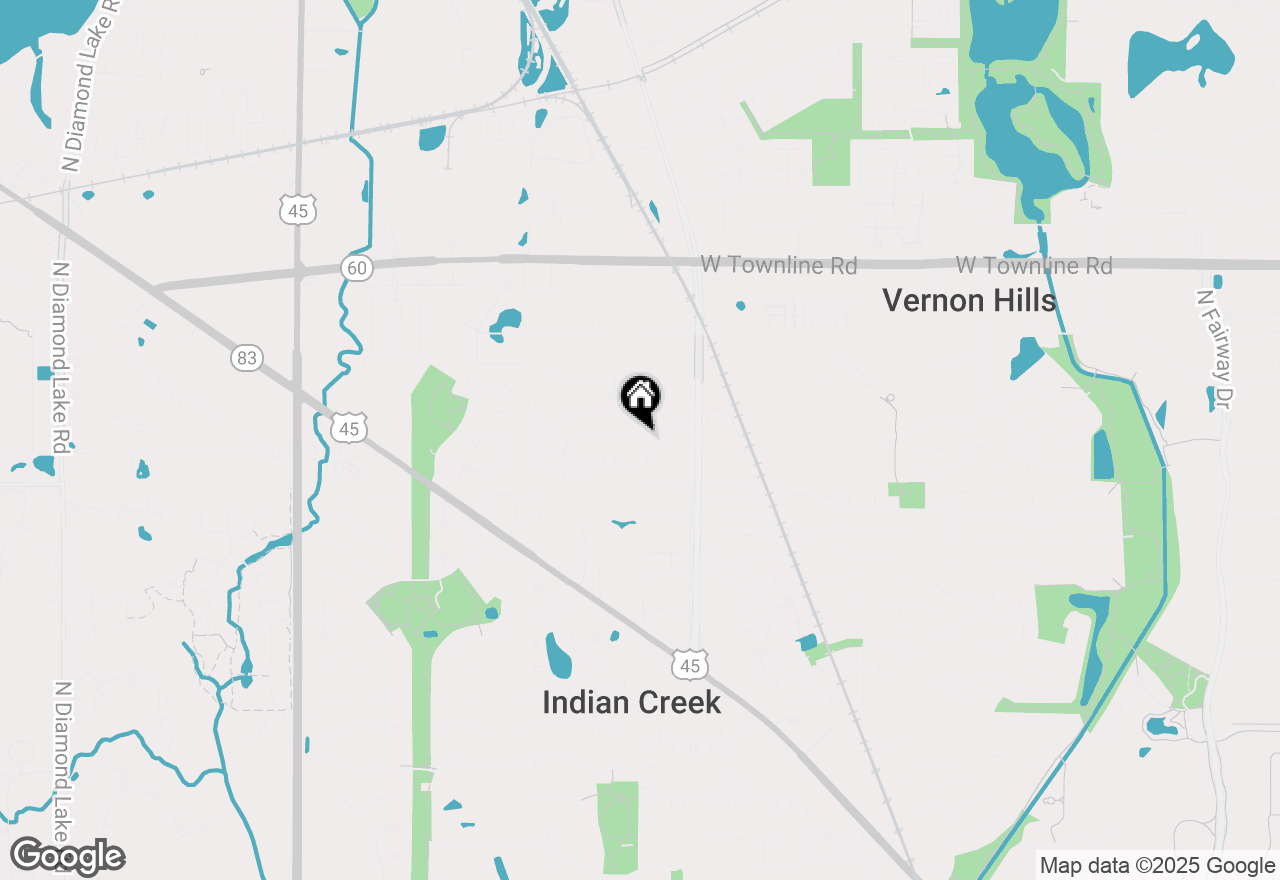 Map of 1444 Newport Street, Mundelein, IL 60060