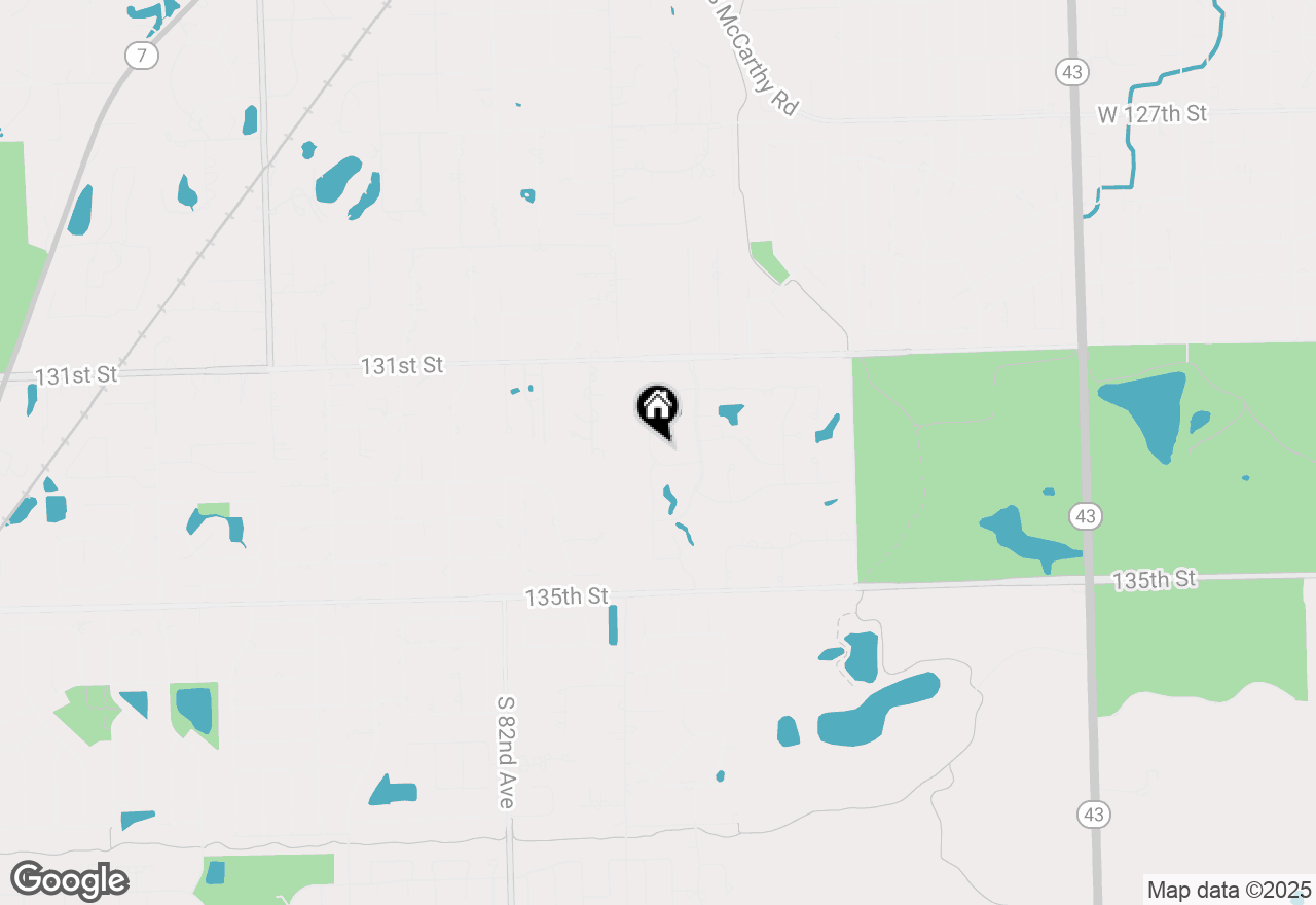 Map of 13235 S Westview Drive, Palos Heights, IL 60463