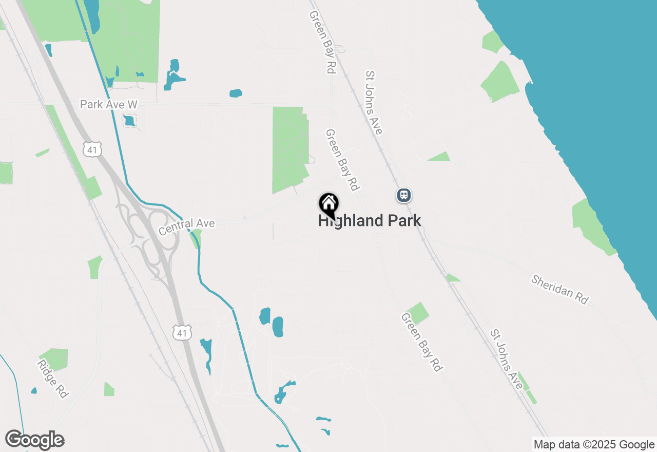 Map of 830 Deerfield Road, Highland Park, IL 60035