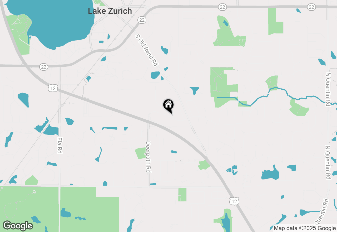 Map of 443 Pheasant Ridge Road, Lake Zurich, IL 60047