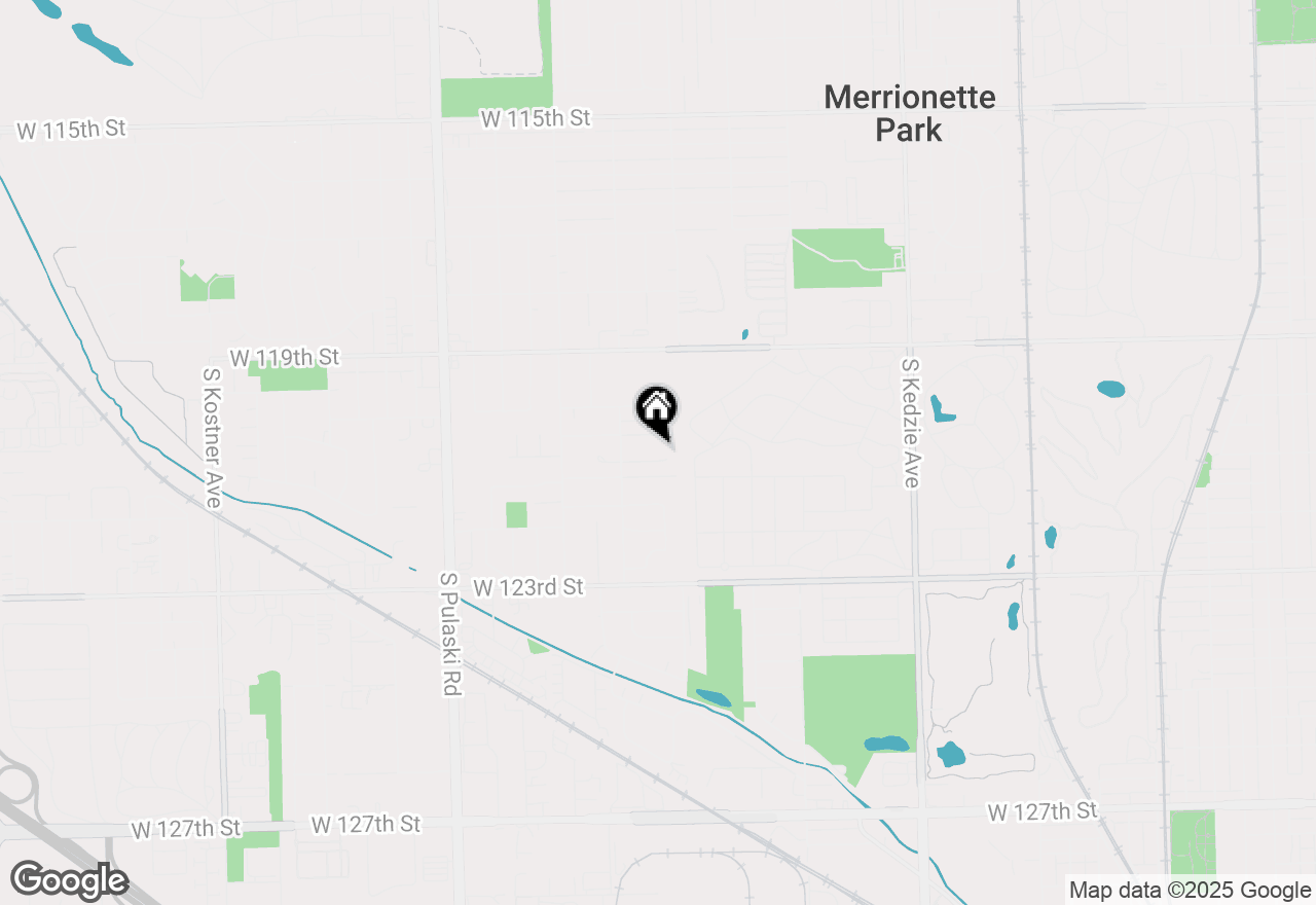 Map of (Address confidential), Alsip, Illinois 60803