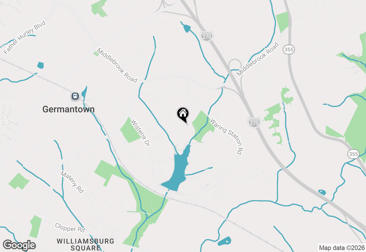 Map of 12212 Stoney Bottom Road, Germantown, MD 20874