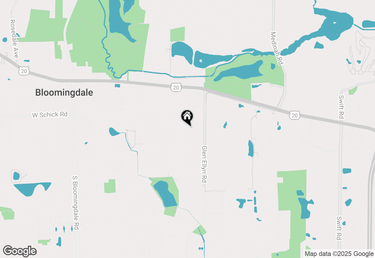 Map of 256 Tee Lane, Bloomingdale, IL 60108