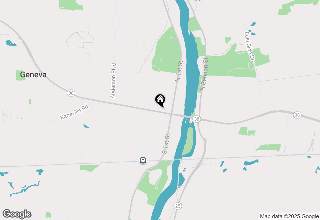 Map of 211 W State Street, Geneva, IL 60134