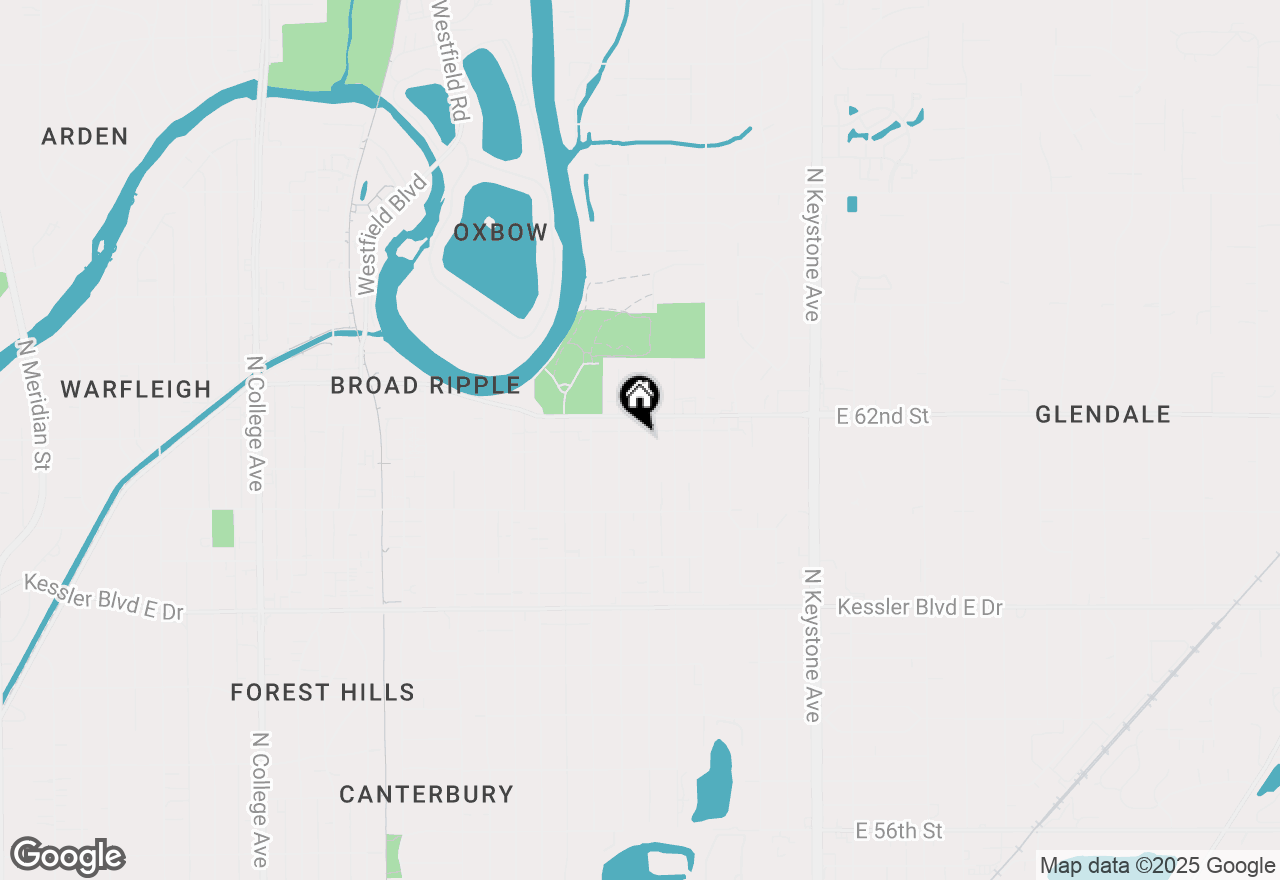 Map of 6180 Norwaldo Avenue, Indianapolis, IN 46220