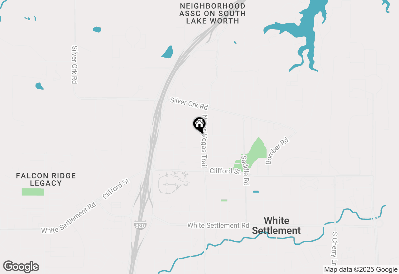 Map of 8803 Rockway Street, White Settlement, TX 76108