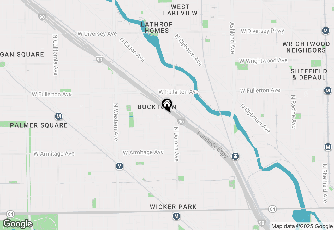 Map of 2224 N Seeley Avenue #2, Chicago, IL 60647