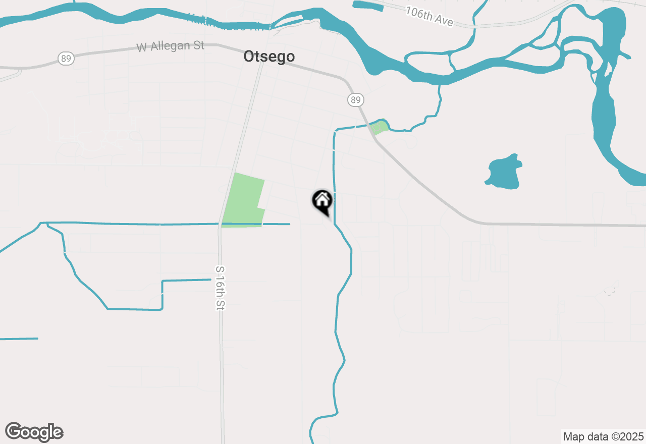 Map of 751 Bayberry Court, Otsego, MI 49078