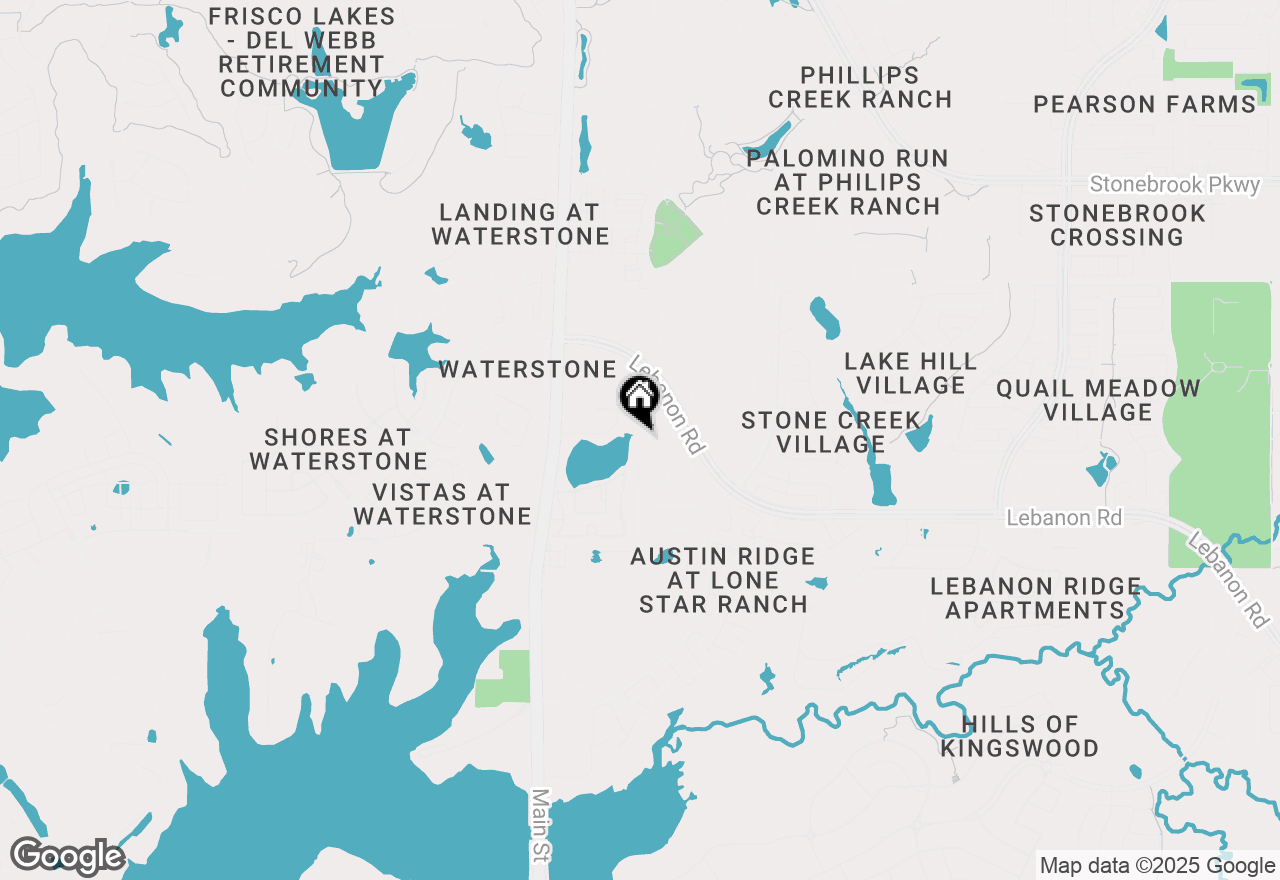 Map of 5377 Randwick Trail, Frisco, TX 75036