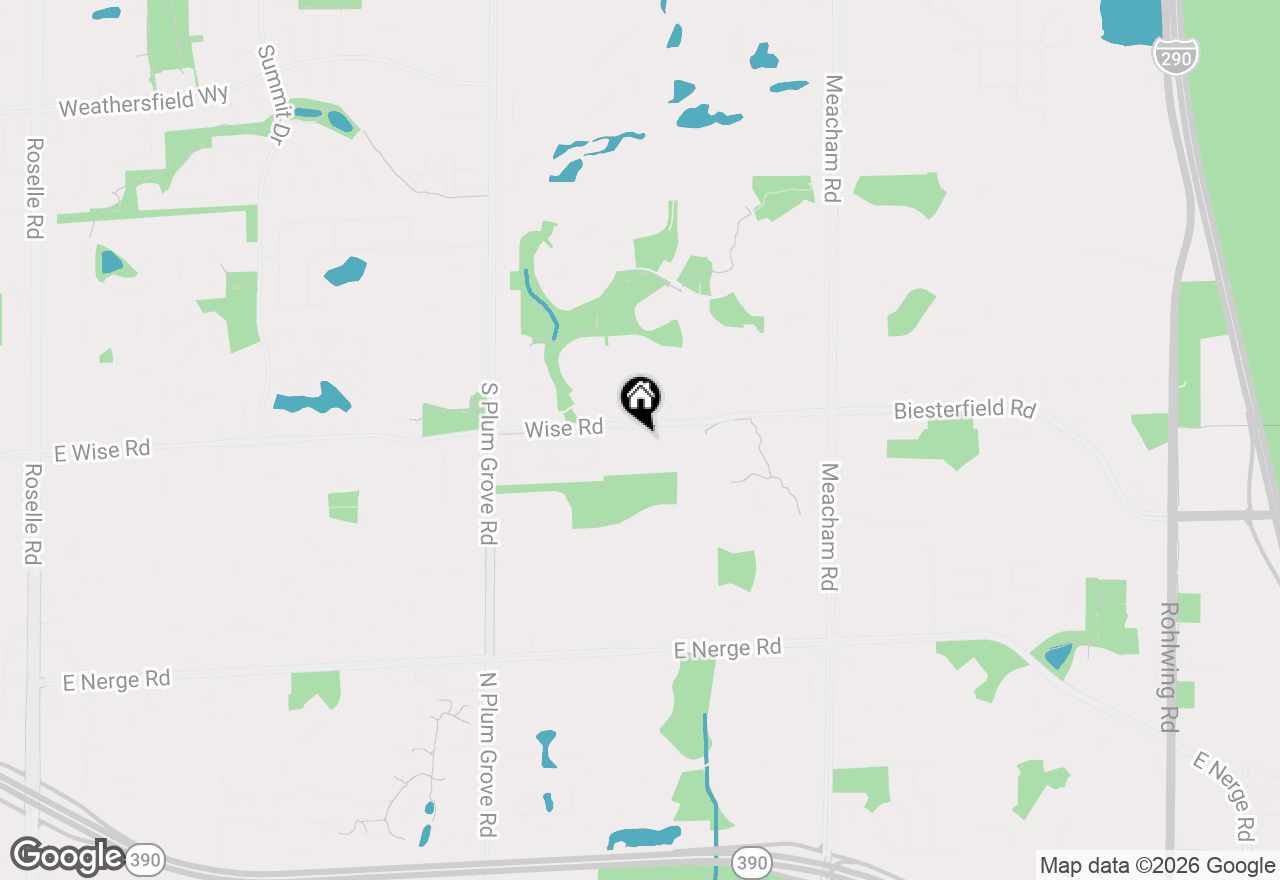 Map of 621 Cutter Lane, Elk Grove Village, IL 60007
