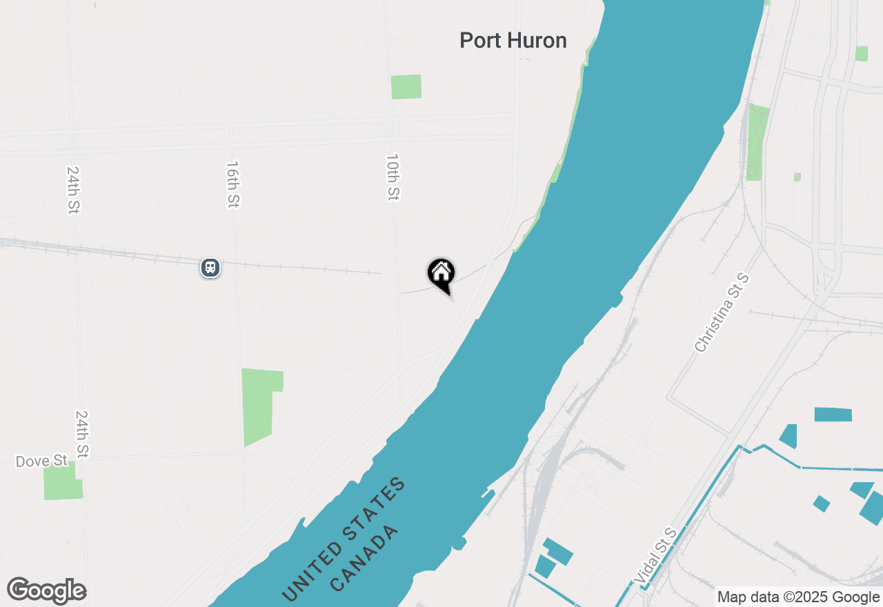 Map of 815 Beard Street, Port Huron, MI 48060