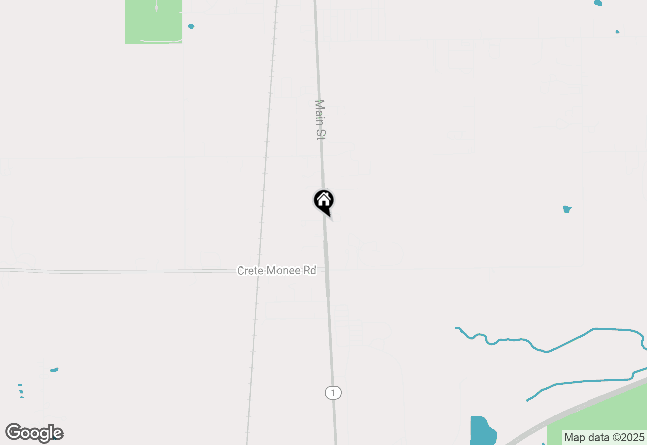 Map of 25714 S Dixie Highway, Crete, IL 60417