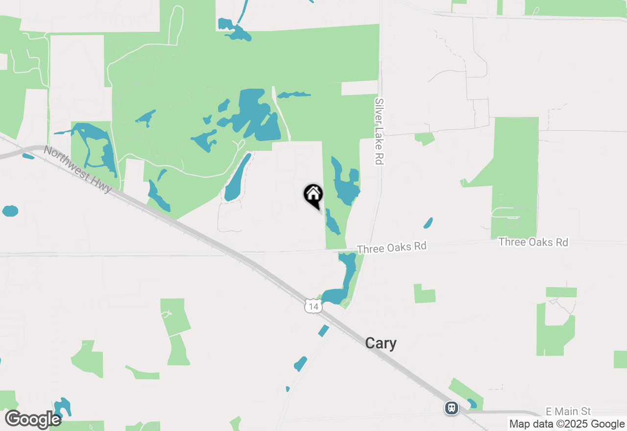 Map of 60 Bright Oaks Circle #1, Cary, IL 60013