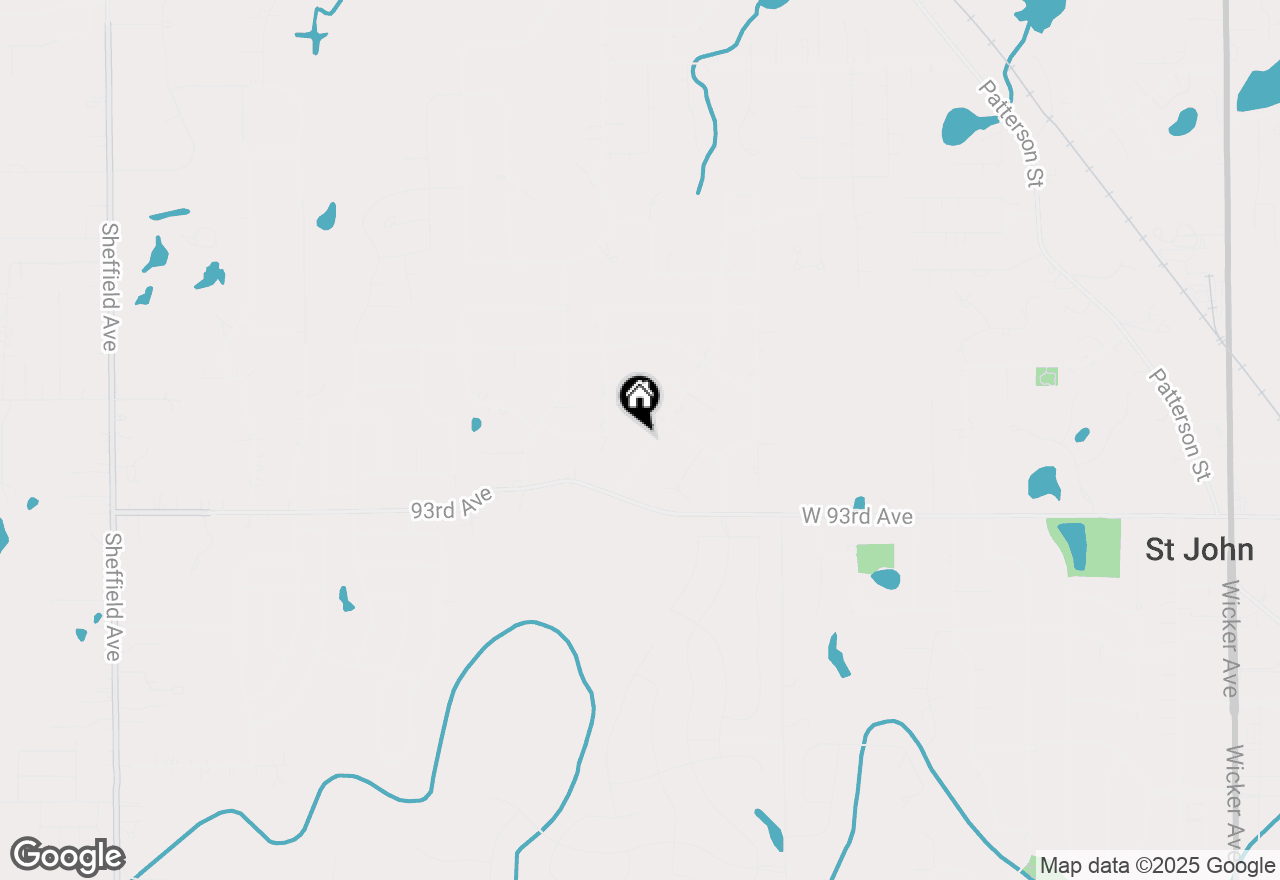 Map of 9160 Schillton Drive, St. John, IN 46373