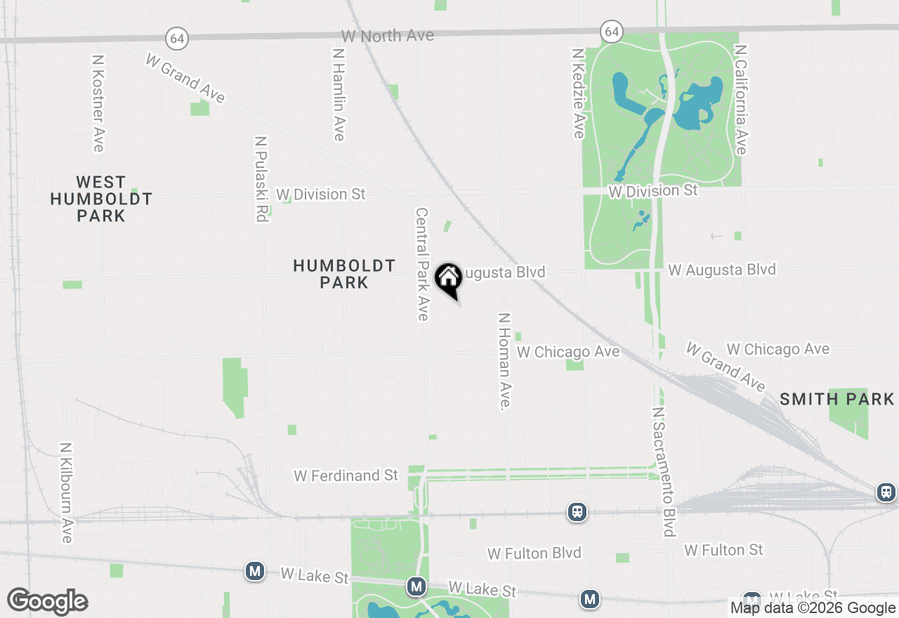 Map of 903 N Drake Avenue, Chicago, IL 60651