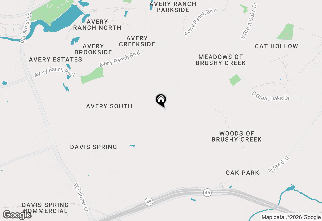 Map of 9301 Ivalenes Hope Dr, Austin, TX 78717