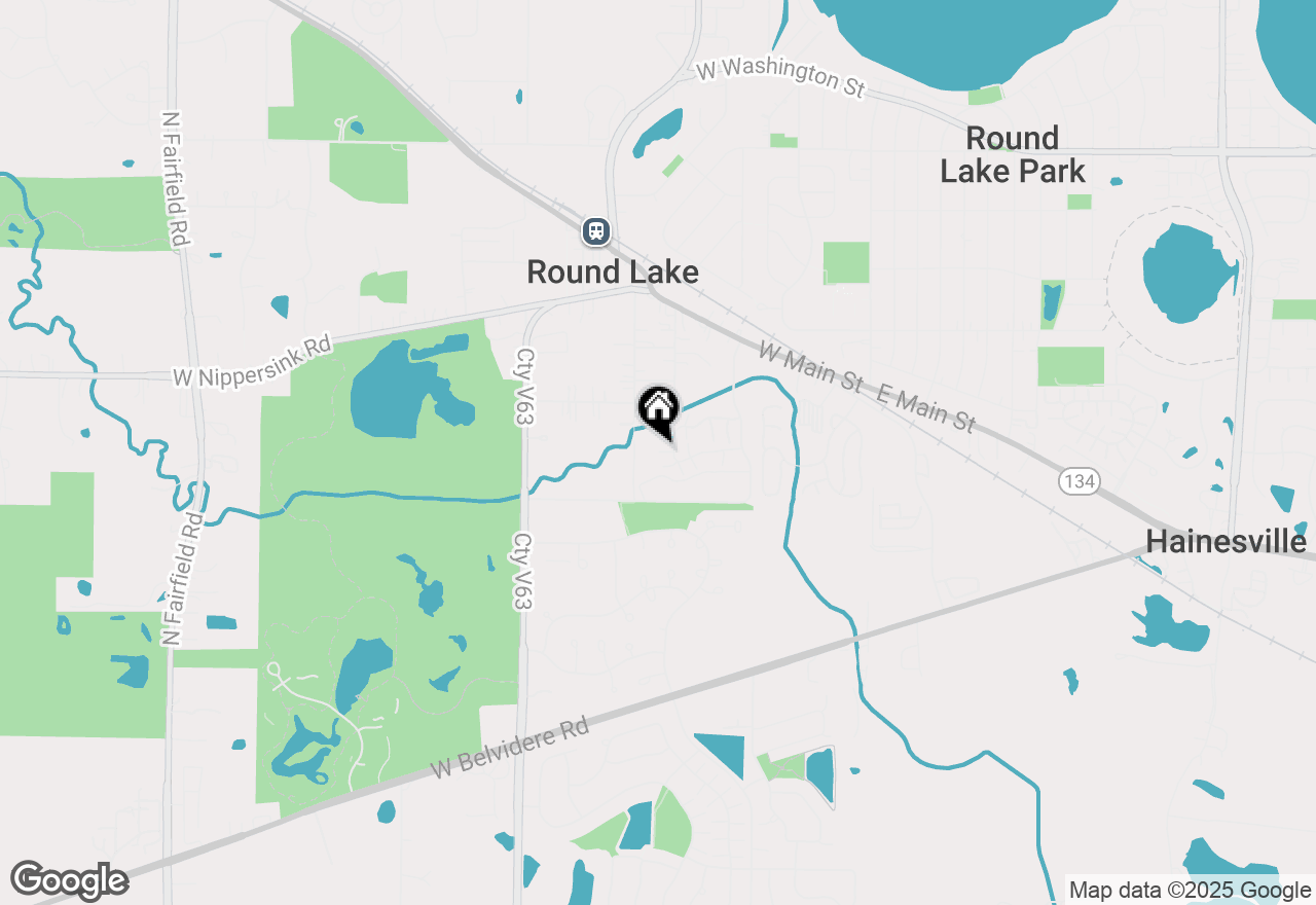 Map of 37 S Treehouse Lane, Round Lake, IL 60073