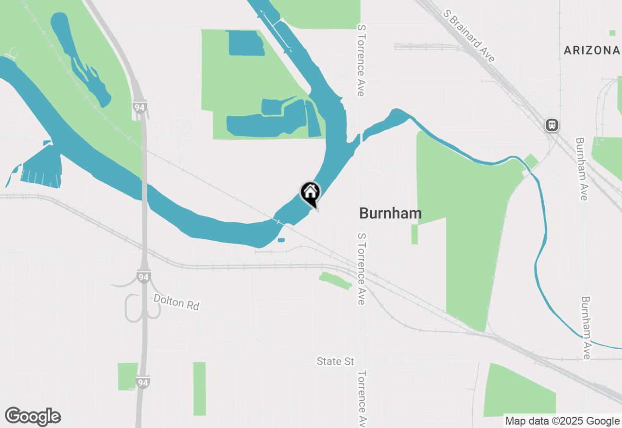 Map of 14042 S Croissant Drive, Burnham, IL 60633