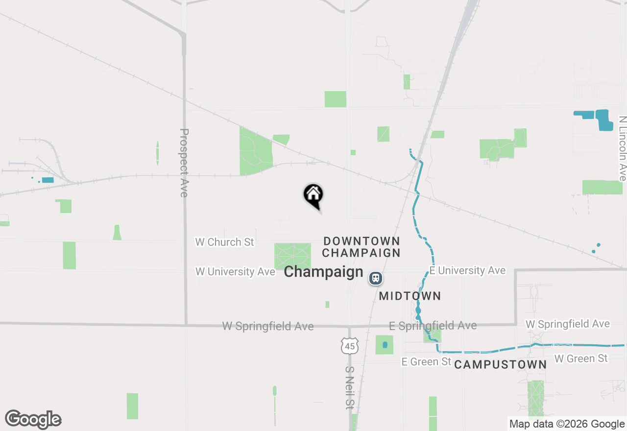 Map of 410 N State Street #4, Champaign, IL 61820
