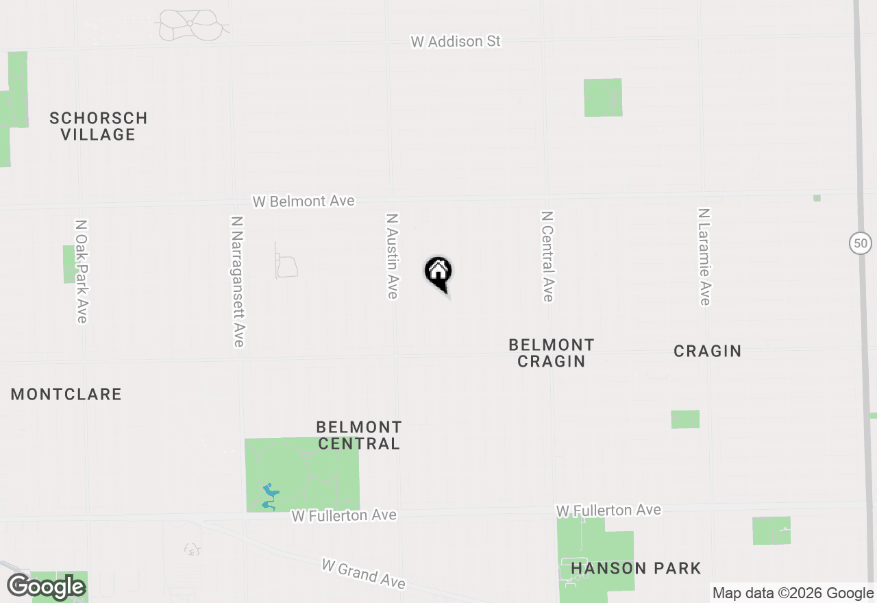 Map of 2923 N Marmora Avenue, Chicago, IL 60634