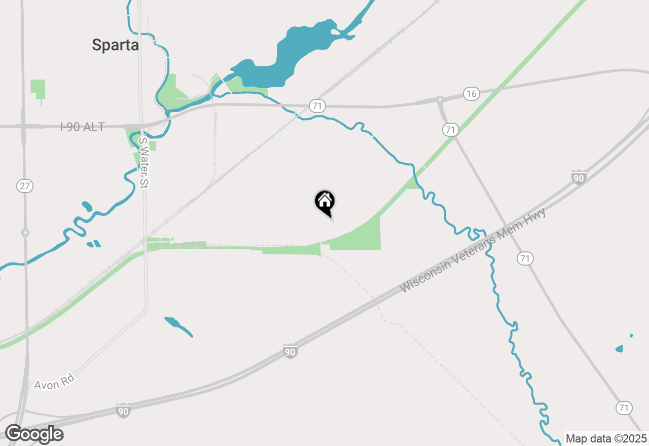 Map of 1113 John St, Sparta, WI 54656