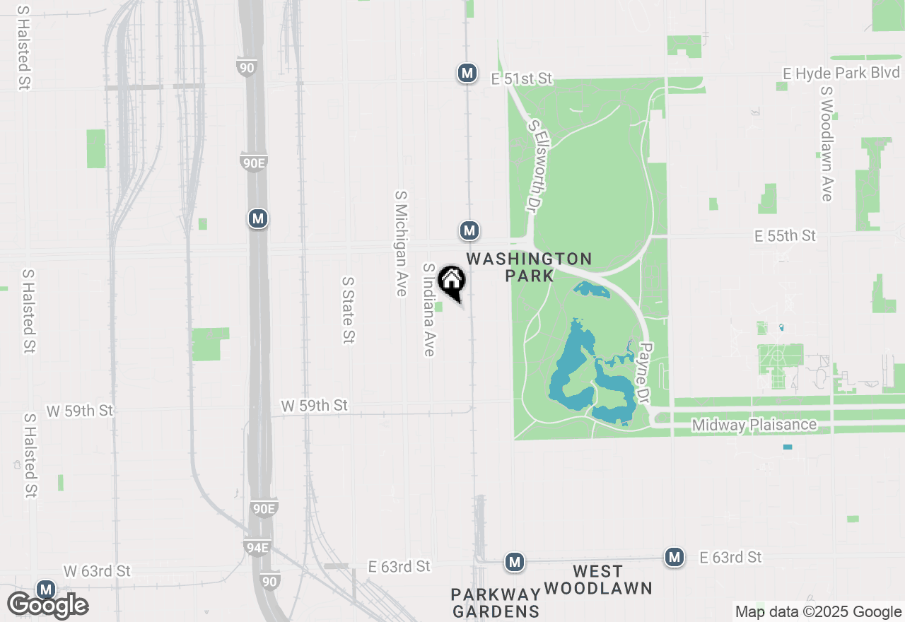 Map of 5644 S Prairie Avenue, Chicago, IL 60637